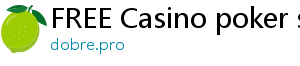 FREE Casino poker set